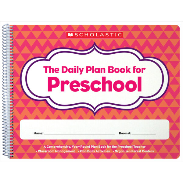 The Daily Plan Book for Preschool, Pack of 2