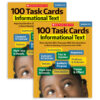 100 Task Cards: Informational Text Activity Book, Grade 4-6, Pack of 2