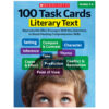 100 Task Cards: Literary Text Book, Grade 4-6, Pack of 2