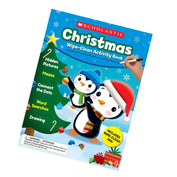 Christmas Wipe-Clean Activity Book, Pack of 2