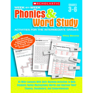 Week-by-Week Phonics & Word Study Book