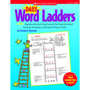 Daily Word Ladders Book, Grades 1-2