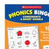 Phonics Bingo: Consonants & Short Vowels Activity Book