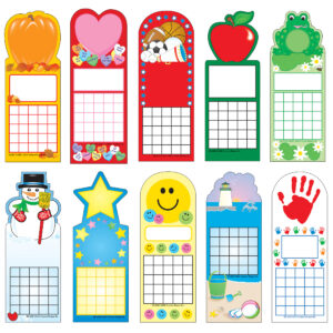 Personal Incentive Charts Seasonal Pack, 240 Charts