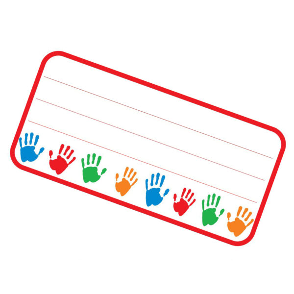 Hands Nametags, 36 Per Pack, 6 Packs