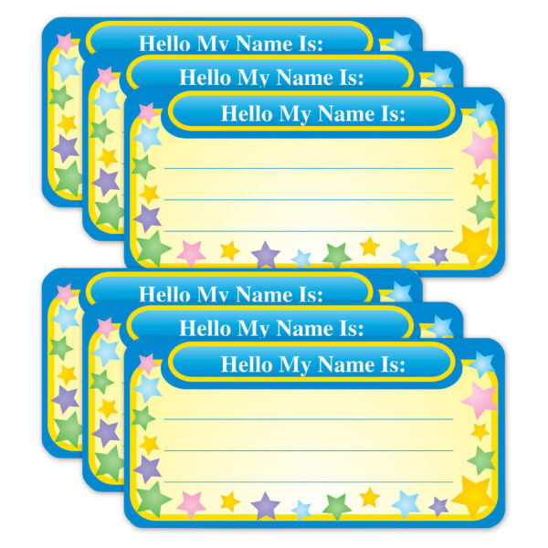 My Name Is Nametags, 36 Per Pack, 6 Packs