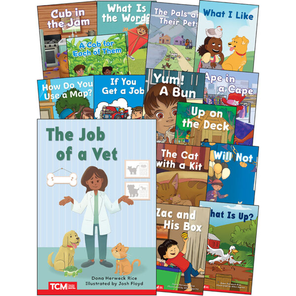 Decodable Books: Read & Succeed, Grade PreK-K, Set 2