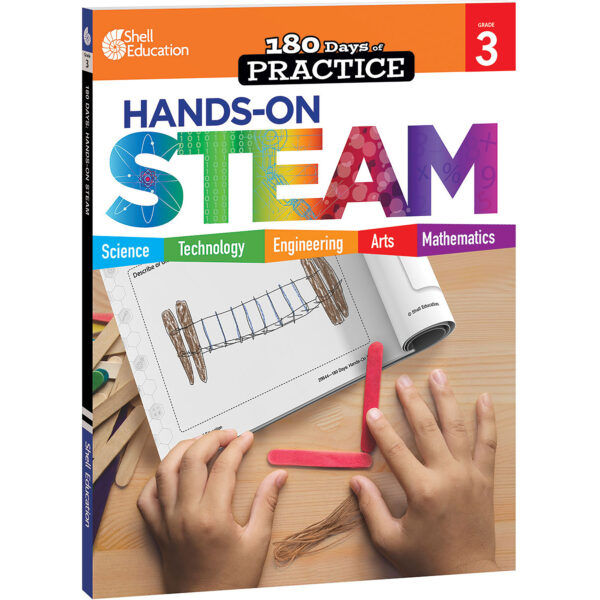 180 Days: Hands-On STEAM, Grade 3