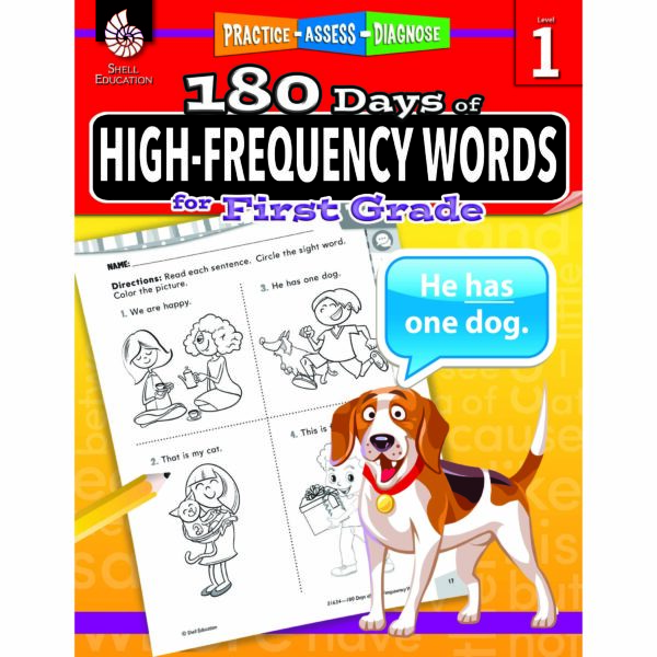 180 Days of High-Frequency Words for First Grade