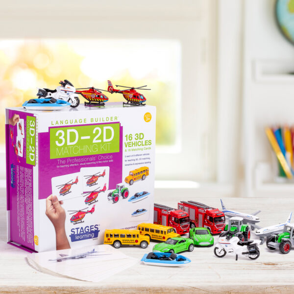 Language Builder 3D-2D Matching Vehicles Kit