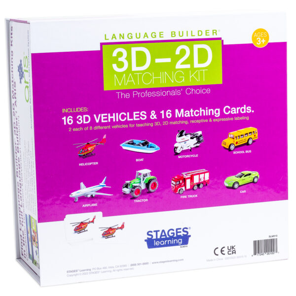 Language Builder 3D-2D Matching Vehicles Kit