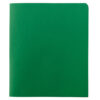 Two-Pocket Heavyweight Folder, Up to 100 Sheets, Letter Size, Green, Pack of 25