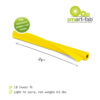 Art & Decoration Fabric Roll, 24" x 18', Yellow, 3 Rolls