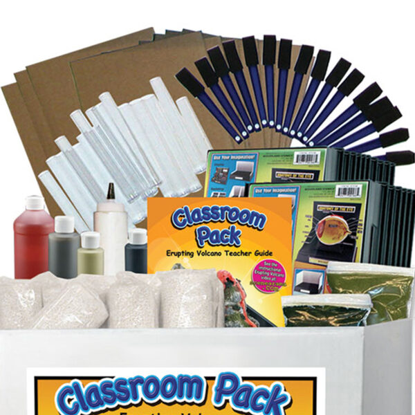 Scene-A-Rama Erupting Volcano Classroom Pack