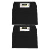 Seat Sack, Medium, 15 inch, Chair Pocket, Black, Pack of 2