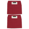 Seat Sack, Large, 17 inch, Chair Pocket, Red, Pack of 2