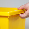 4 Gallon Classroom Storage Bin, Yellow, Pack of 3