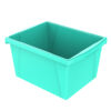 4 Gallon Classroom Storage Bin, Teal, Pack of 3