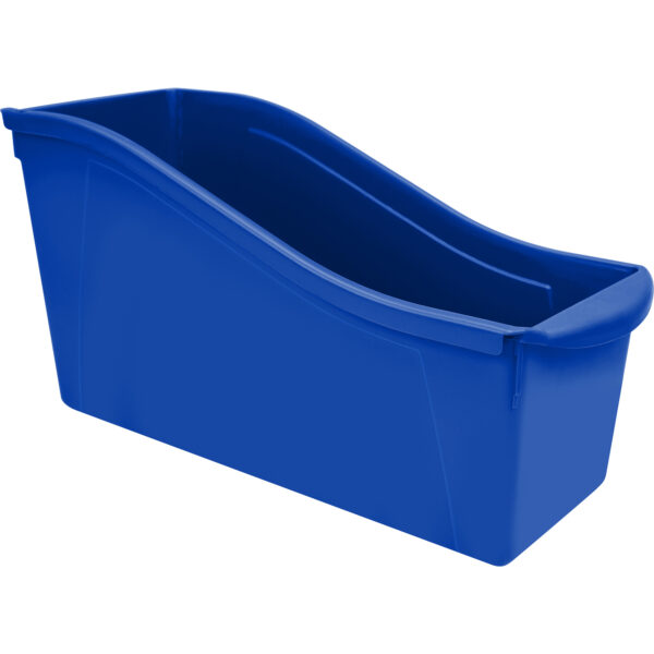 Large Book Bin, Blue, Pack of 6