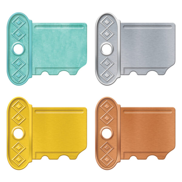 I ♥ Metal Keys Classic Accents Variety Pack, 36 Per Pack, 3 Packs