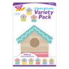 Garden Birdhouses Classic Accents Variety Pack, 36 Per Pack, 3 Packs