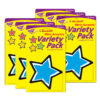 Bold Strokes Stars Mini Accents Variety Pack, 36 Per Pack, 6 Packs