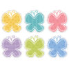 Garden Butterflies Mini Accents Variety Pack, 36 Per Pack, 6 Packs