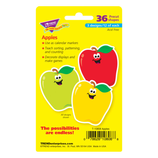 Apples Mini Accents Variety Pack, 36 Per Pack, 6 Packs