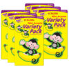 Monkeys and Bananas Mini Accents Variety Pack, 36 Per Pack, 6 Packs