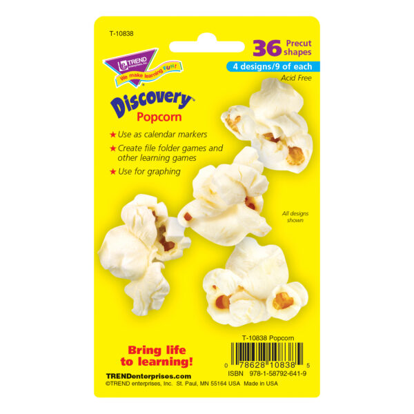 Popcorn Mini Accents Variety Pack, 36 Per Pack, 6 Packs