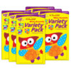 Owl-Stars! Mini Accents Variety Pack, 36 Per Pack, 6 Packs