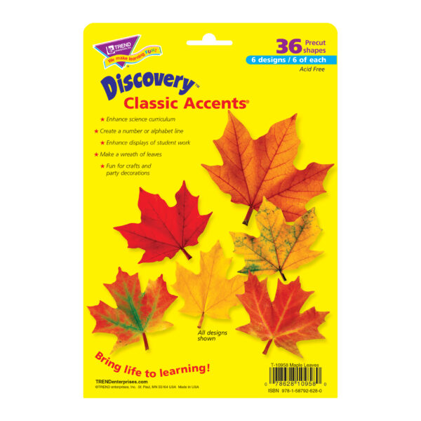 Maple Leaves Classic Accents Variety Pack, 36 Per Pack, 3 Packs