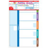 Wipe-Off Planner Sheets, 5 Per Set, 2 Sets