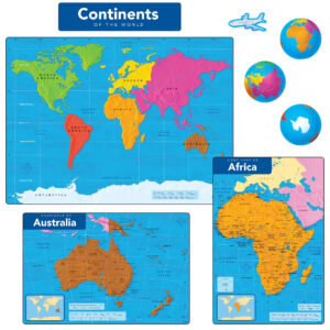 Continents of the World Learning Set