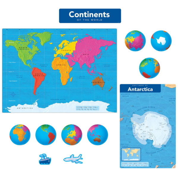 Continents of the World Learning Set