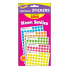 Neon Smiles superSpots Stickers Variety Pack, 2500 Per Pack, 3 Packs