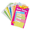 Neon Smiles superSpots Stickers Variety Pack, 2500 Per Pack, 3 Packs