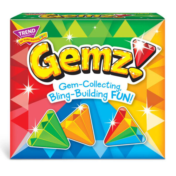 Gemz! Three Corner Card Game, Pack of 3