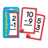 Subtraction 0-12 Pocket Flash Cards, 6 Packs