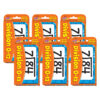 Division 0-12 Pocket Flash Cards, 6 Packs