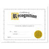 Certificate of Recognition Classic Certificates, 30 Per Pack, 6 Packs