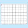 Graphing Grid (Small Squares) Wipe-Off Chart, 17" x 22", Pack of 6