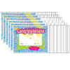 Congratulations-Swirls Colorful Classics Certificates, 30 Per Pack, 6 Packs