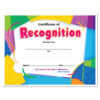 Certificate of Recognition Colorful Classics Certificates, 30 Per Pack, 6 Packs