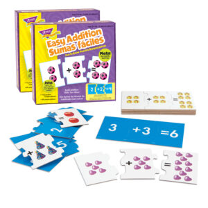 Easy Addition-Sumas faciles Fun-to-Know Puzzles, Pack of 2