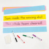 Multicolor Wipe-Off Sentence Strips, 24", 30 Per Pack, 3 Packs