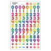 Numbers superShapes Stickers, 800 Per Pack, 6 Packs