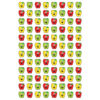 Happy Apples superShapes Stickers, 800 Per Pack, 6 Packs