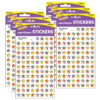 Star Medley superShapes Stickers, 800 Per Pack, 6 Packs