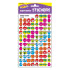 Happy Smiles superSpots Stickers, 800 Per Pack, 6 Packs